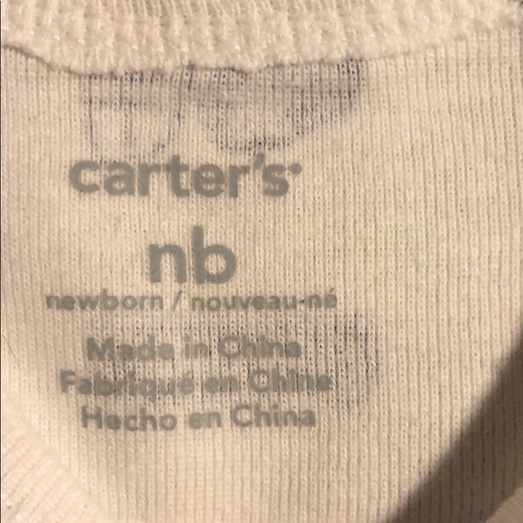 Carter’s NB & Cat & Jack Baby Clothes Bundle – 4pcs | Newborn - Picture 5 of 7